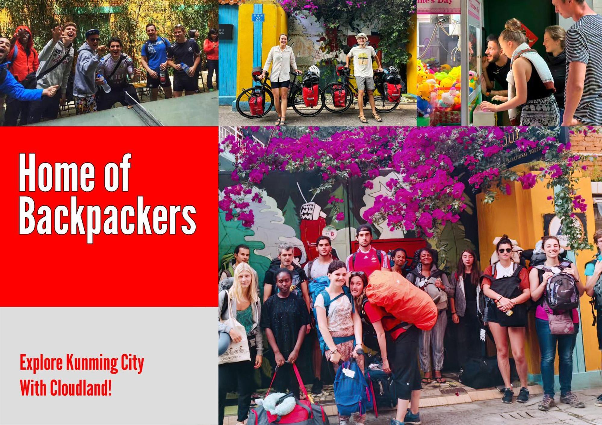 The Cloudland International Youth Hostel Close To The City Center,10 Min Walks To The Subway, Close To The Night Market, Old Street, Green Lake, English-Speaking Service, Free Activity Convenient Payment And Visa Cards Are Accepted Côn Minh Ngoại thất bức ảnh